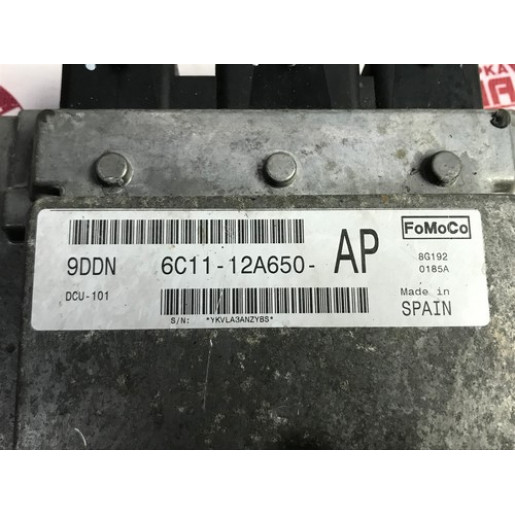Блок управления двигателем Ford Transit 2.4TDCI 2006-2014 6C1112A650AP